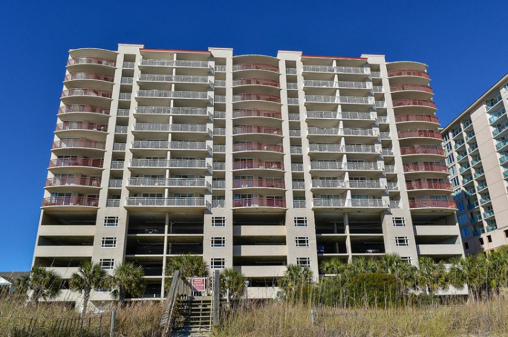 a view of the South Shores Villas Resort outside