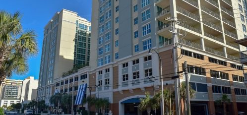 a view of the Mar Vista Grande Resort outside